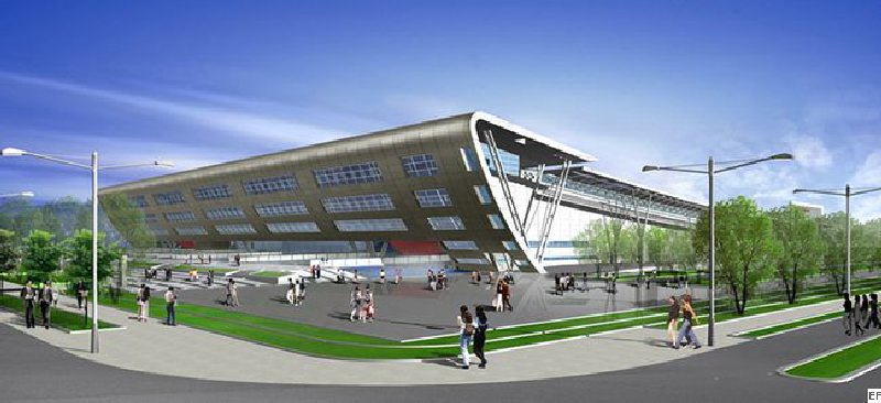 安徽國(guó)際會(huì)展中心外觀圖