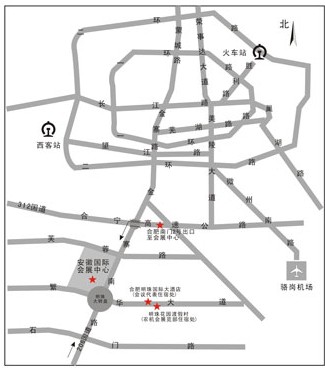安徽國(guó)際會(huì)展中心交通圖